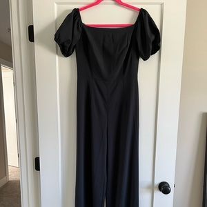 NWT Lilly Pulitzer Jada Jumpsuit Onyx Black Size 0